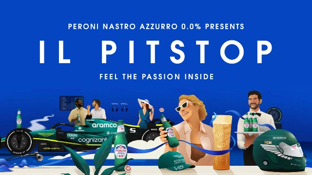 Peroni Nastro Azzurro 0.0% & Aston Martin Aramco Cognizant Formula One™